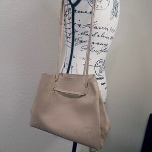 8 Other Reasons Beige Shoulder Bag